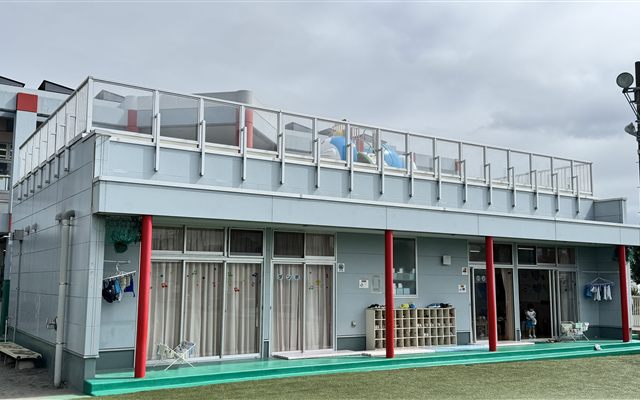 The Doraemon wing, which houses the classrooms